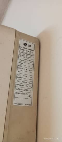 LG 1.5 Tons Hot & Cool AC