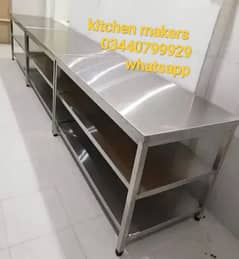 steel working cutting breading dressing tables we make