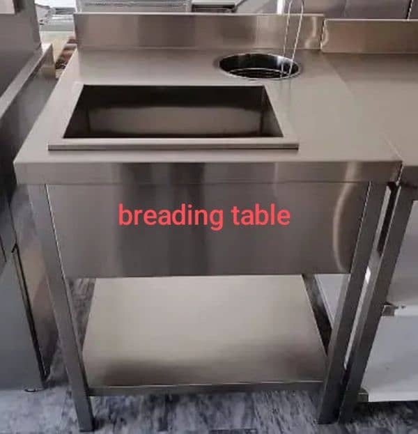 steel working cutting breading dressing tables we make 2