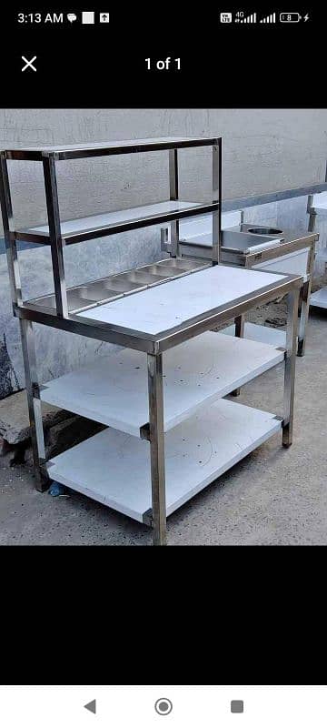 steel working cutting breading dressing tables we make 7