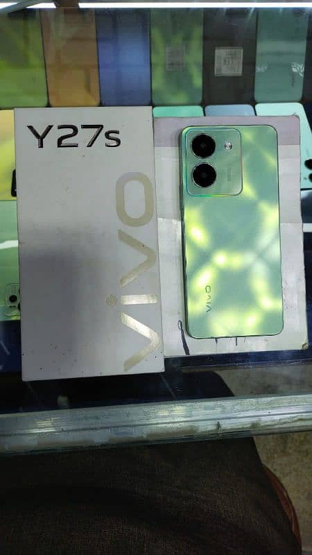 vivo y27s 8/128 with box 0