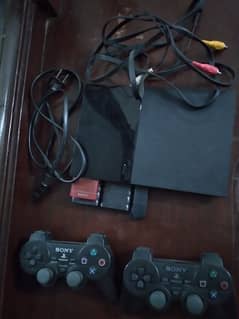 Sony Play Station 2 Ps2  Hacked FMCB 32gb 2 wireless controllers