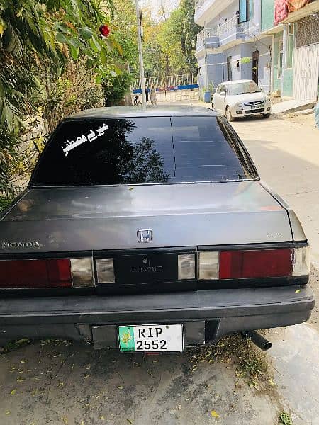 Honda Civic 1986 In Genuine Condition 3