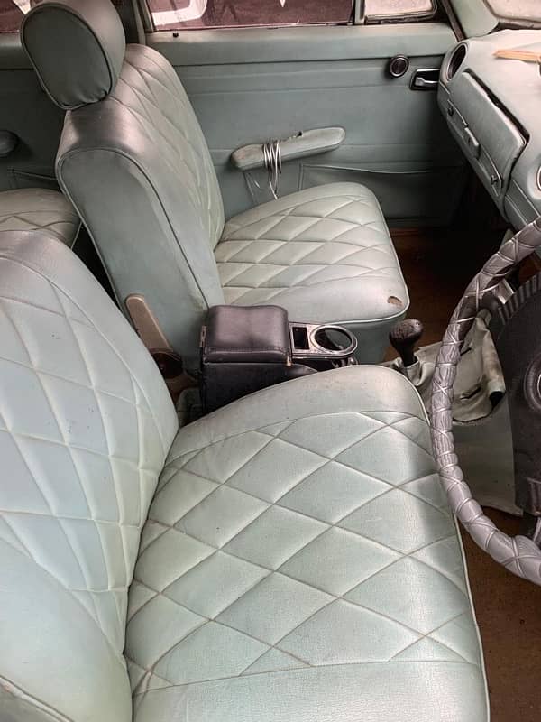 Antique Mercedes 200 D 1976 with petrol engine 6