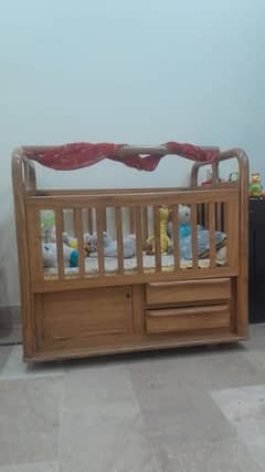 Wooden Baby Crib Wooden Kot