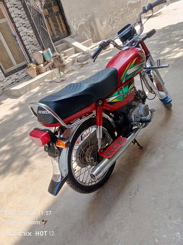 Honda cd 70 2022 model for sale 3