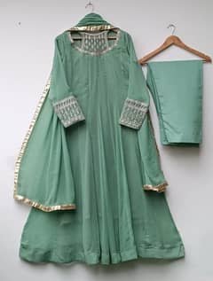 3Pc Frock Stitched Eid Collection