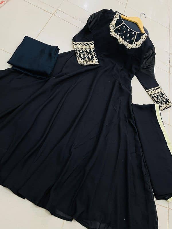 3Pc Frock Stitched Eid Collection 1