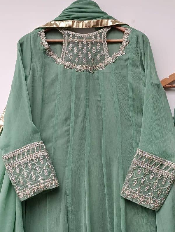 3Pc Frock Stitched Eid Collection 14