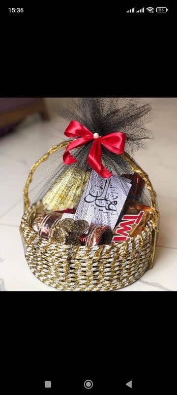 Customized Gift Baskets For Eid, Ramadan Gift Box, Chocolate Bouquet 1