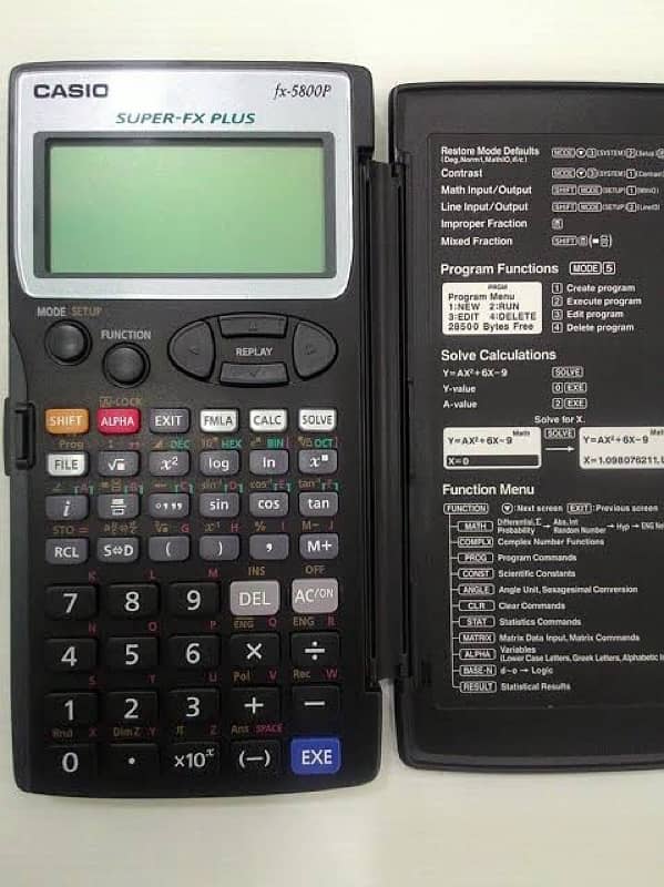 Casio FX 5800P Scientific Programmable Calculator 1