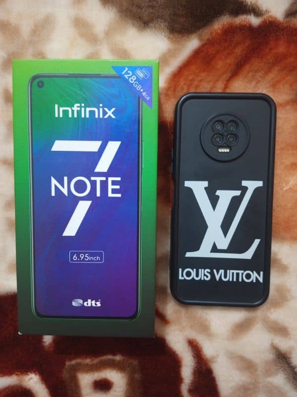 03049671832 Infinix note7 4/128 all ok no open no repair 6