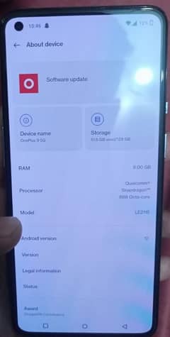 Oneplus 9 (8/128Gb)