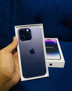 apple iPhone 14 pro max pta approved official 10 by 10  with full box