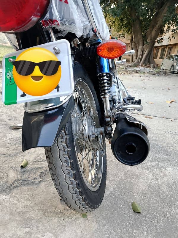 A Honda CG 125 Model 2022 | All Punjab Number| Urgent sale 1