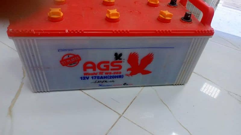 AGS 27 plates 12V 175Ah Heavy Duty Lead Acid Battery – Long Backup UPS 2