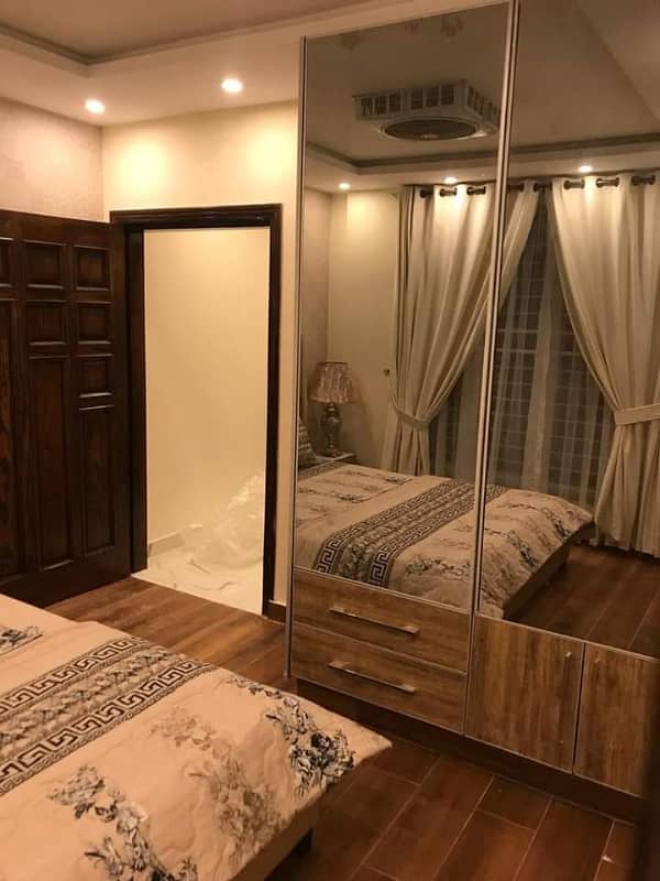 One Bed luxury furnished flat for Rent in bahria town lahore 8