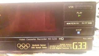 Vcr National G33 Made In Japan