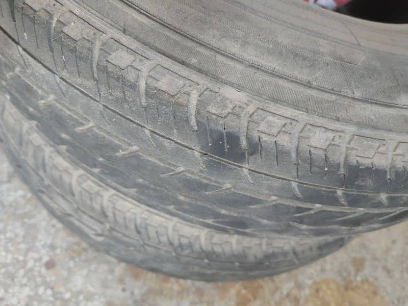 6 Tyres Suzuki Cultus And 1 Suzuki Gs150 rear tyre 1