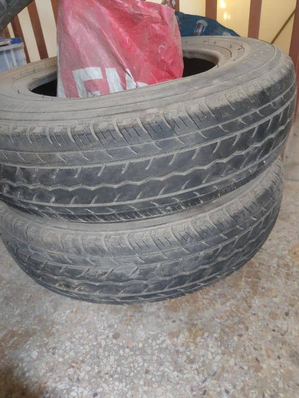 6 Tyres Suzuki Cultus And 1 Suzuki Gs150 rear tyre 5