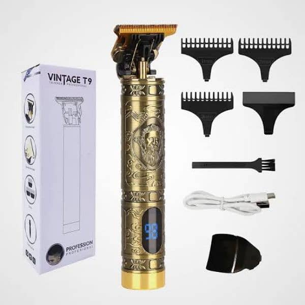 Vintage T9 Hair Trimmer – Professional Cordless 2