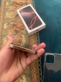 iPhone16promax  PTA official aproved physical+esim 2yearwarnti