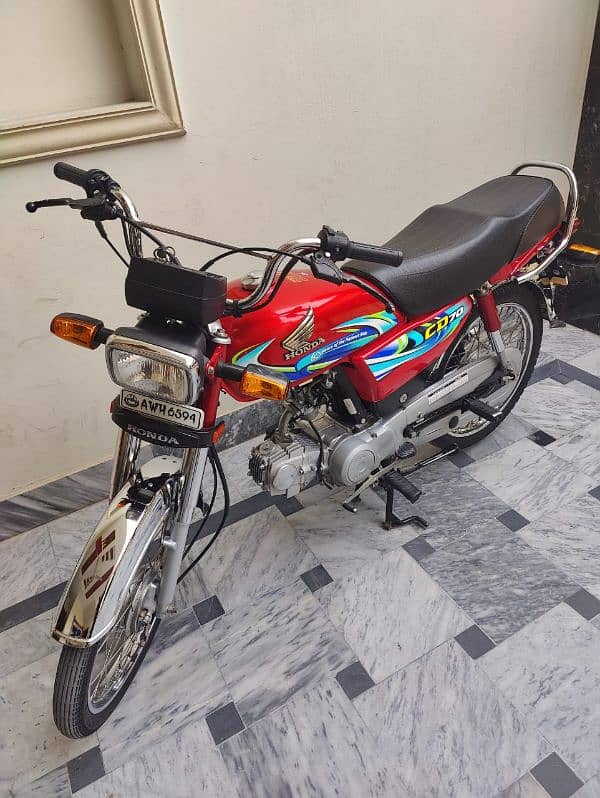 Honda CD 70 Model 2024 Lush Condition 0