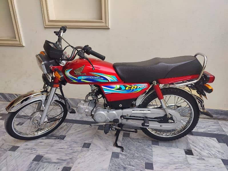 Honda CD 70 Model 2024 Lush Condition 1