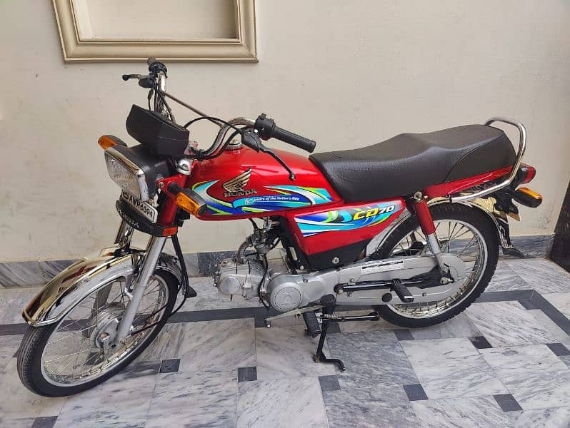 Honda CD 70 Model 2024 Lush Condition 2