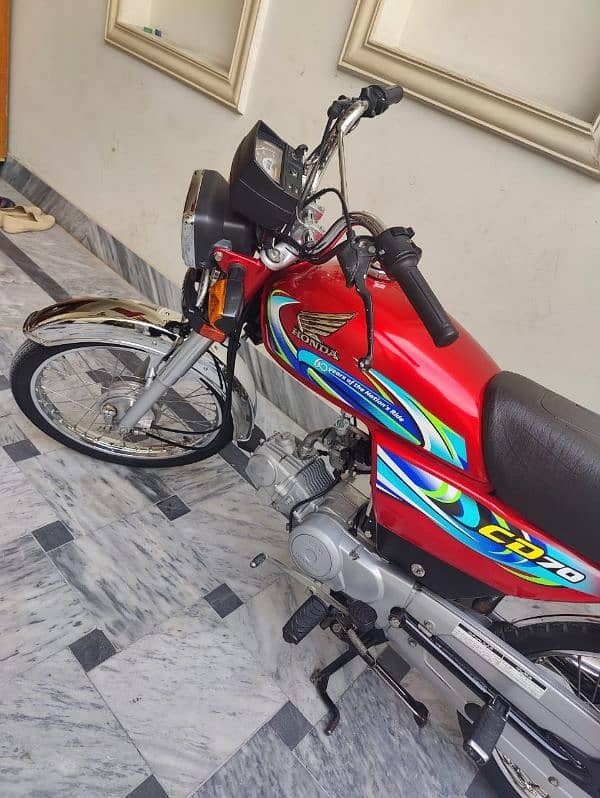 Honda CD 70 Model 2024 Lush Condition 5