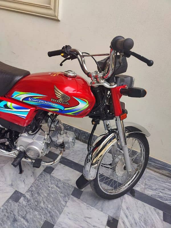 Honda CD 70 Model 2024 Lush Condition 6