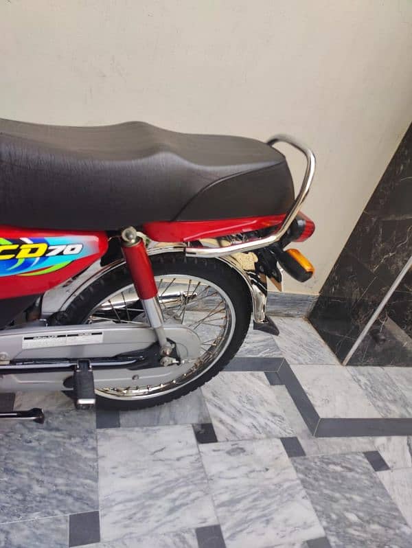 Honda CD 70 Model 2024 Lush Condition 7