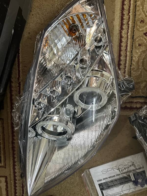 Nissan 350z spec D headlights 1