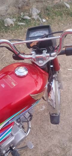 Honda CD 70   total 7500 Chalay howa ha bike