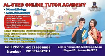 science and maths online tutor