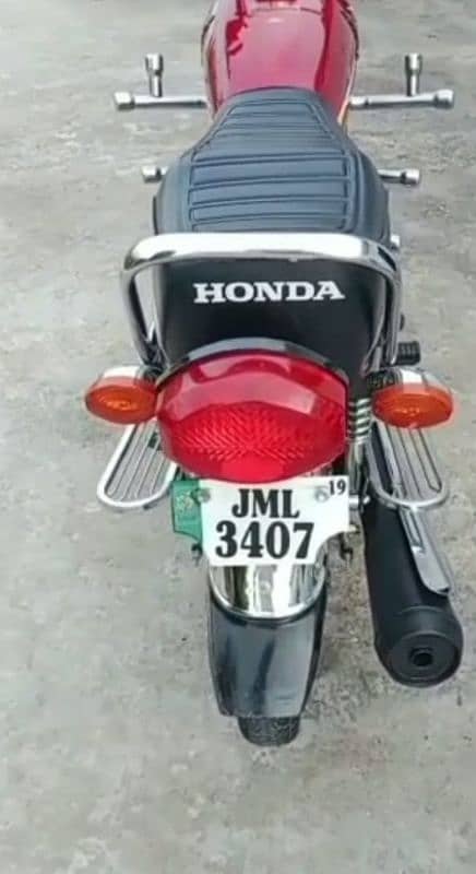 Honda 125 CG for sale 2019 model 1