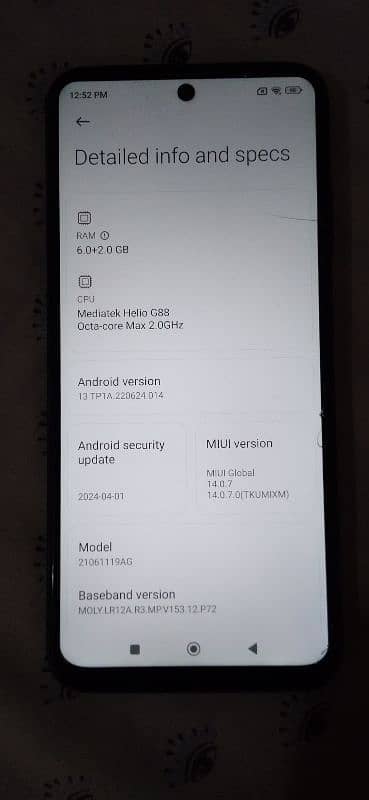 Redmi 10 with box 6/128gb 1