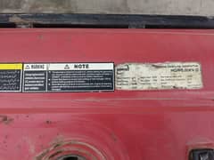 Generator Homege 5 KV | HGR 5.00KV-D | Original Condition 10/8