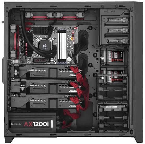 cruiser case airflow 750d gaming PC full ATX case 2