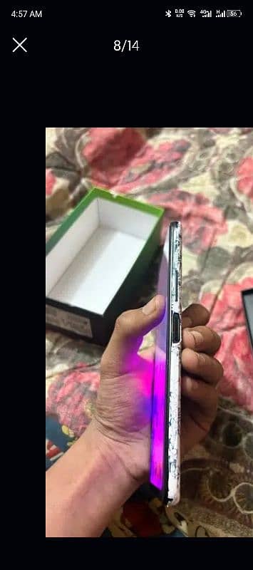 Infinix note 7 6/128 dual sim pta approved with original box and cover 5