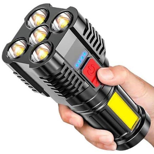 5 COB LED FLASHLIGHT 0