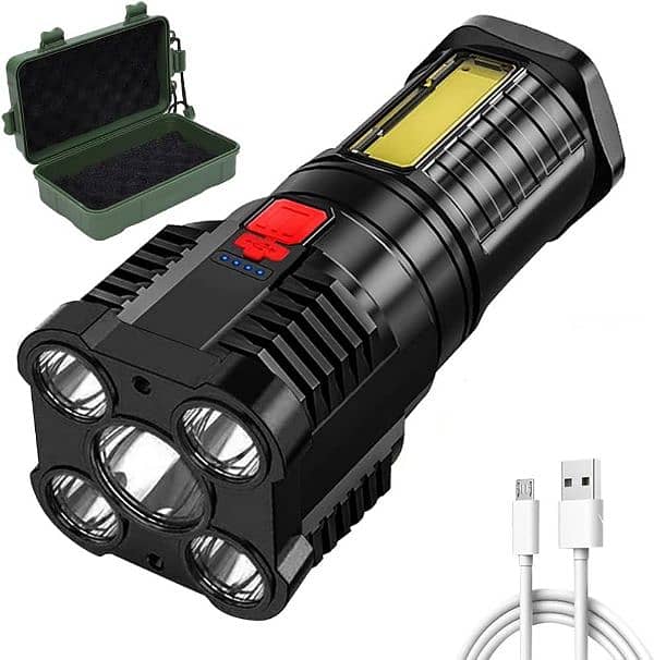 5 COB LED FLASHLIGHT 1