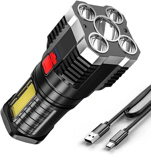 5 COB LED FLASHLIGHT 2