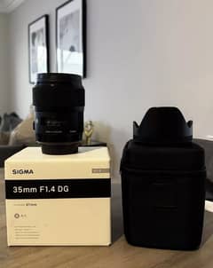 Sigma 35mm f/1.4 DG HSM Art Lens for Canon EF Mount – Used