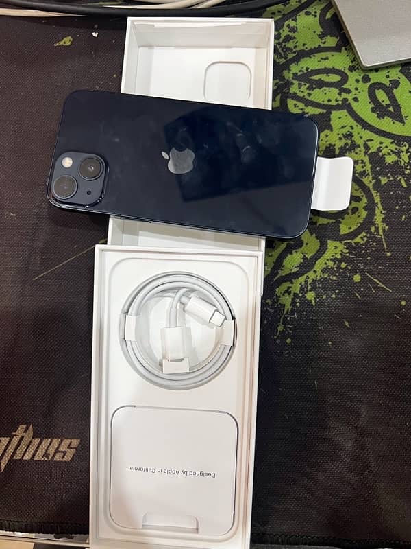 2 iphone 13 jv128gb box open 100% battery health 10