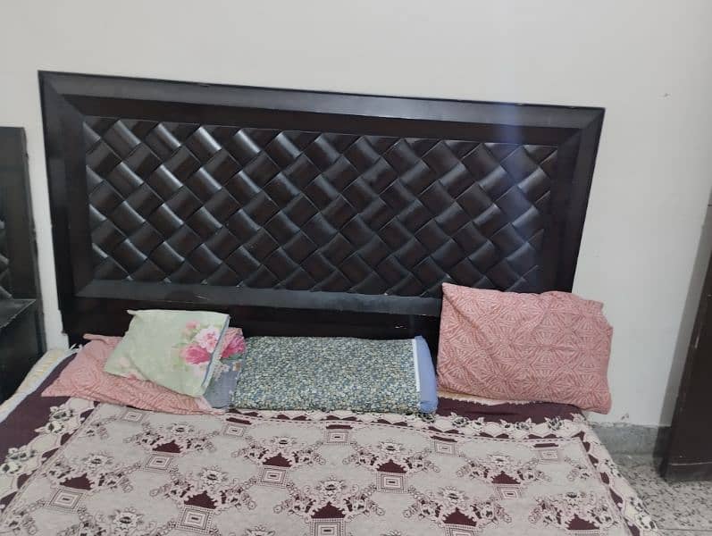 wooden king size bed for salee 1