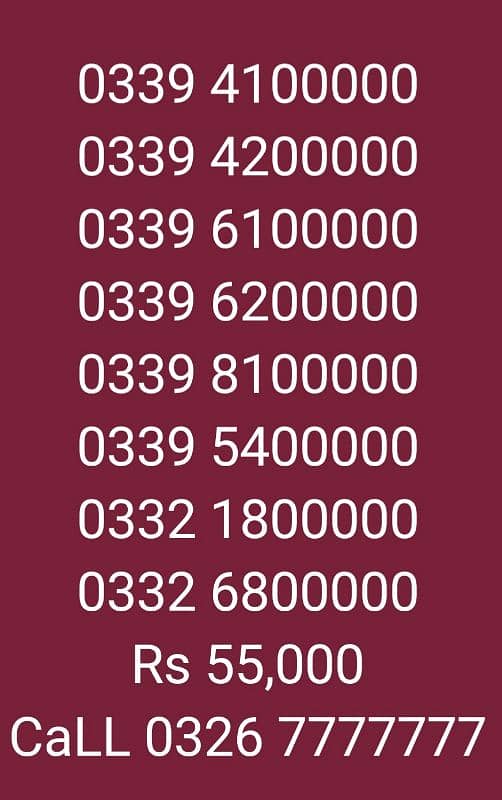 Golden Numbers fr 19