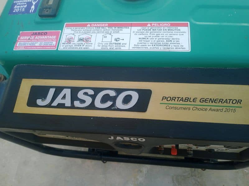 jasco 2.5 to 3.0 kw used 5