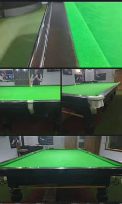 Riley brand Dolphen Snooker manufacturers made full size