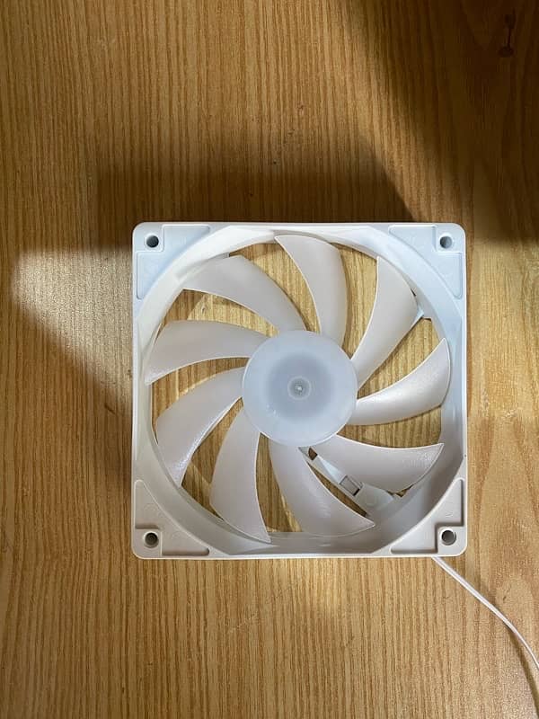 RGB fans MANMU white 4 pcs 2